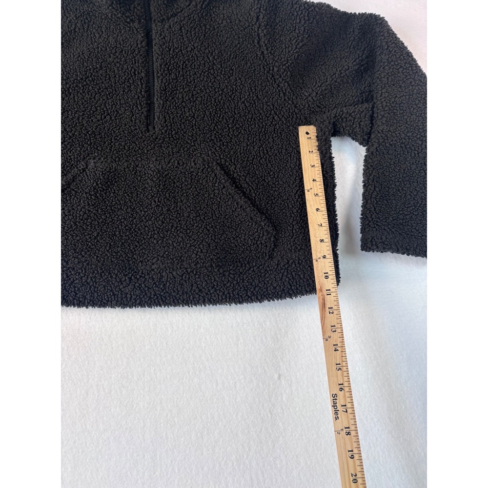 All In Motion Womens Cozy 2 Zip Sherpa‎ Pullover Black XL Quarter Zip Fleece - Picture 6 of 9